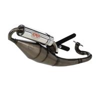 Leovince Handmade Tt 4064 Homologated Muffler Silver Homologated