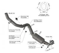 LeoVince header kit Not Homologated EURO 4/5 for HONDA X-ADV 2017 > 2024