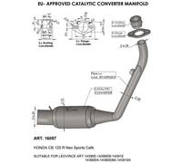 CAT Conv Manifold Honda 16057 Exhaust System Manifold