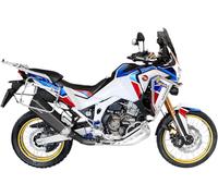 15302B - Exhaust muffler LeoVince LV-12 Black SS HONDA CRF 1100 L AFRICA TWIN