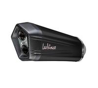 Leovince Lv-12 Black Edition Ktm Ref:15300b Stainless Steel&carbon Homologated Muffler Silver Homologated