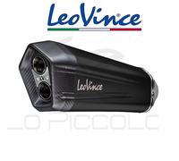 LEOVINCE LV-12 Exhaust End Silencer Racing Black/Carbon BMW R 1250 GS 2019-2022