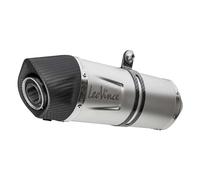 Leovince Lv One Evo Benelli Trk 502 X Abs 17-23 Homologated Muffler Silver Homologated
