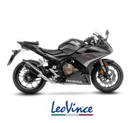 Leovince Lv One Evo Black/Carbon Exhaust Honda Cb 500 R 2019 2020 2021