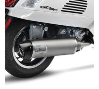 Leovince Lv One Evo Vespa Gts 300 I.e Abs 19-20/sei Giorni 300 Abs 19-20 Not Homologated Slip On Muffler Silver Not Homologated