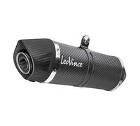 Leovince Lv One Evo Yamaha Mt-125 17-19/yzf-r 125 17-18 14262ek Carbon Homologated Full Line System Grey