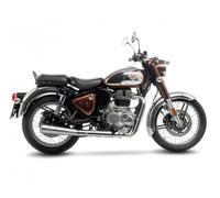 LeoVince Muffler exhaust CL RACER Appr E5 ROYAL ENFIELD METEOR 350 2021 2024