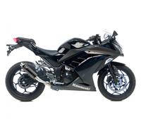 Silencer LeoVince GP CORSA RACING black for Kawasaki Ninja 300 R / ABS / 250