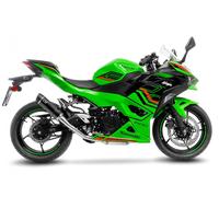 Silencer LeoVince GP CORSA EVO RACING black for Kawasaki Ninja 400 / Ninja 500