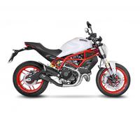 LeoVince Muffler exhaust LV10 FULL BLACK E4 DUCATI SCRAMBLER 800 RACER 2017 2020
