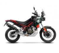 LeoVince Muffler exhaust LV-14 BLACK Approved E5+ APRILIA TUAREG 660 2025 2026