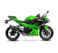 Leo Vince LV-14R exhaust system with EC type appr. S/O 2-1 BL - NINJA/Z 400 18-23/500 24-
