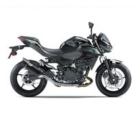 Leo Vince LV-14R exhaust system with EC type appr. S/O 2-1 BL - NINJA/Z 400 18-23/500 24-
