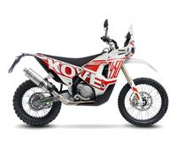 14449EU - Exhaust muffler LeoVince LV ONE EVO KOVE 450 RALLY LOW/HIGH (23-24)