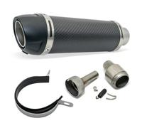 LeoVince Silencer Kit universal GP CORSA EVO RACING Carbon, Technopolymer End Cap & DB-Killer, Ø 54mm