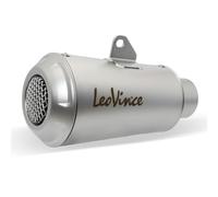 LeoVince Silencer LV-10 with approval, stainless steel & carbon heat shield compatible with Ducati Scrambler 800 Icon/Full Throttle/Night Shift Year 2023-2024 E5 / Year 2025-2026 E5+