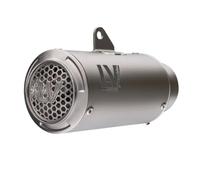 LeoVince silencer LV CORSA S RACING compatible with Honda CB 1000 | Titanium, stainless steel cap, matte, right, slip-on system, OEM 15412STU compatible with Honda CB 1000 Hornet 2025-2026
