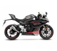 LeoVince slip-on exhaust LV-10 Not Homologated EURO 5 CF MOTO 450 SR 2023 2024