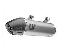 14434X - Exhaust muffler LeoVince X3 EVO SSKAWASAKI KLR 650 (97-22)