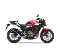 LEOVINCE TERMINALE SCARICO NERO PER HONDA CBR500 R 22-23 INOX-COD.14058U