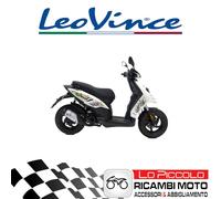LeoVince Touring Exhaust Pipe Piaggio 50 Typhoon 2002 Approved