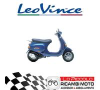 LeoVince Touring Exhaust Pipe Piaggio 50 Vespa ET2 2005 Approved
