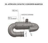 Leovince CAT Conv Manifold Triumph 16055