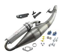 LeoVince TT Exhaust Muffler Malaguti F12 F15 Phantom Approved