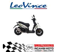 LeoVince TT Exhaust Pipe Piaggio 50 Typhoon 2004 Approved