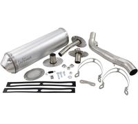 Leovince Lv-x Suzuki Dr 650 S 2015/dr 650 Se 96-15 Homologated Muffler Silver Homologated