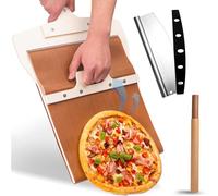 Leozzo Sliding Pizza Peel,The Pizza Peel That Transfers Pizza Perfectly
