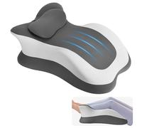 Lepealu Leg Elevation Pillow Leg Elevating Pillow for Rest Injury After Surgery Memory Foam Raiser Ergonomic Design Improves Circulation Ankles Pain Relief Support Washable Cover