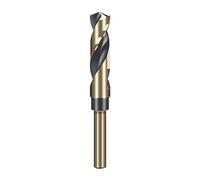 LEPEVNEY 25mm Reduced Shank Twist Drill Bit with 1/2 Inch 12.7mm Shank for Stainless Steel Aluminum Alloy Metal Copper Plastic Wood, Made of High Speed Steel 4341, Ideal for Drilling Steel Plate