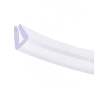LEPEVNEY Transparent PVC U-Seal Channel Edge Protector Sheet Edging Trim Seal for 3-5mm Edge - 9.84Ft 3 Meter Length - 0.28" 7mm Height