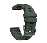 lepmok 20mm Band for Garmin Fenix 7S/Fenix 7S Solar/Fenix 7S Sapphire Solar/Fenix 6S/Fenix 6S Pro/Fenix 5S/Fenix 5S Plus (Blackish Green)