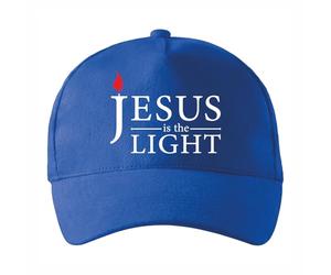lepni.me Adjustable Baseball Unisex Cap | Jesus Christ is The Light, God's Love - Easter - Resurrection - Nativity- Religious Christian Gifts (Adults Blue Multi Color)