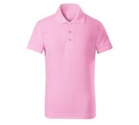 lepni.me Kids Plain Polo Shirt | Short Sleeve Collared T-Shirt with Classic Buttons | Casual School Uniform Top Regular Fit for Boys and Girls Without Print