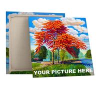 lepni.me Print Any Picture or Image on Framed Canvas Personalised Photo - Create Your Own Room Decor - Customised Аesthetic Wall Art