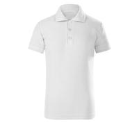 lepni.me School Uniform with Name for Kids | Custom Logo or Image Print | Personalised Premium Boys or Girls Polo Shirt (11-12 Years White Without Print)