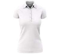 lepni.me Women’s Plain Polo Shirt | Short Sleeve Collared T-Shirt with Classic Buttons | Casual Regular Fit Everyday Smart Work Top Without Print