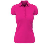 lepni.me Women’s Plain Polo Shirt | Short Sleeve Collared T-Shirt with Classic Buttons | Casual Regular Fit Everyday Smart Work Top Without Print