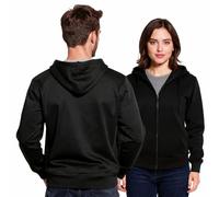 lepni.me Zip-Up Hoodie - Unisex Sweatshirt Without Print | Full-Zip Jacket | Plain Options for Events, Work & Everyday Wear, Sport, School