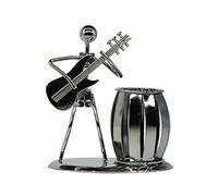 LepoHome Guitar Pen Holder Creative Desktop Accessories Multipurpose Metal Desk Pencil Holder For Gifts, Kids, Students, and Office Stationary