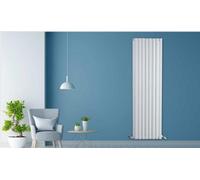 Leporce Milan Dual Panel Designer Radiator, White 1500 X 500mm