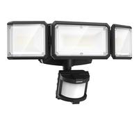 LEPOWER Battery Powered LED Flood Light Outdoor,1500LM Motion Sensor Security Lights,5000K, IP65 Waterproof,Wireless Flood Light Battery Operated,3