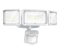 LEPOWER Battery Powered LED Flood Light Outdoor,1500LM Motion Sensor Security Lights,5000K, IP65 Waterproof,Wireless Flood Light Battery Operated,3