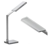 LEPOWER Bright LED Desk Lamp - 24 W 900 LM Touch Control Desk Light with Dual USB Charging Ports, Eye-Caring Table Light with 50 Dimmable Lighting Modes & 3 Modes Timer for Home, Office, Study, Dorm