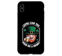 Lepre-Can You Pour Me A Drink St. Patrick's Day Irish Puns Case for iPhone XS Max