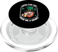 Lepre-Can You Pour Me A Drink St. Patrick's Day Irish Puns PopSockets PopGrip for MagSafe