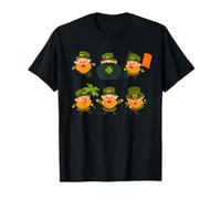 Leprechaun Adventures With Shamrock Friends T-Shirt